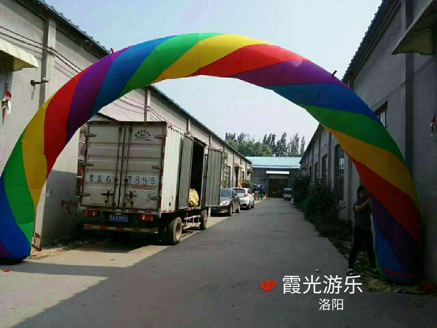 广东充气广告拱门